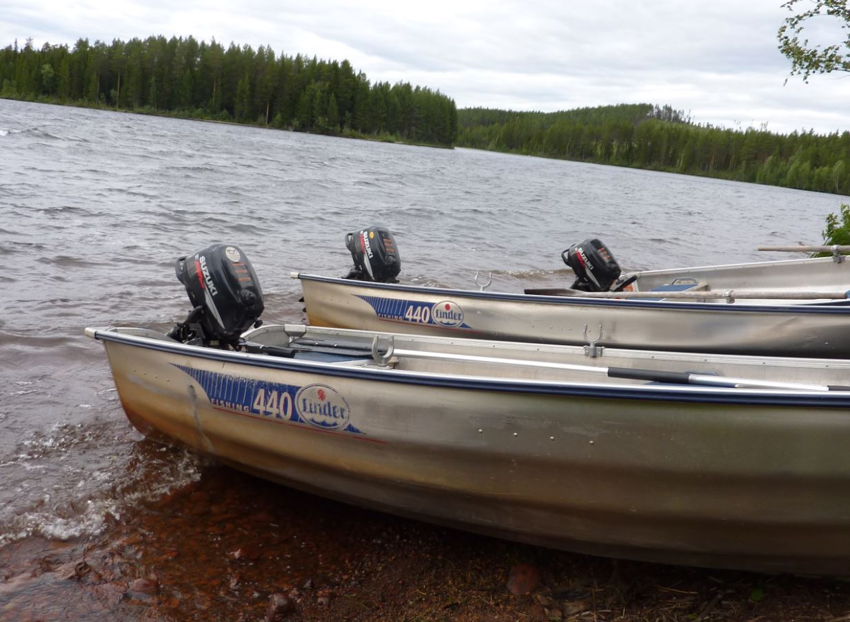 Bateaux chalets - Laponie